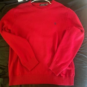 Polo Ralph Lauren Red CrewNeck Sweater XL